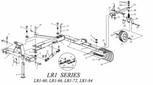 Parts - LR1 Series Landscape Rake