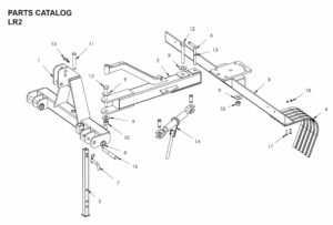 Parts - LR2 Series Landscape Rake