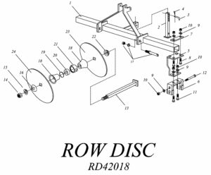 Parts - RD42018 Series Row Disc