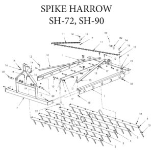 Parts - Spike Harrow