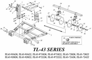 Parts - TL43 Series Disc Harrow