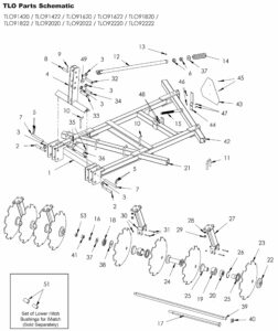 Parts - TLO Series Disc Harrow