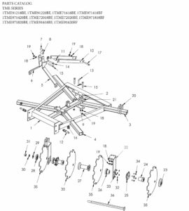 Parts - TME Series Disc Harrow