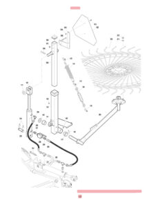 Parts - Center Kicker Wheel Assembly