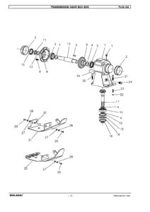 Parts - Transmission Gear Box ADM