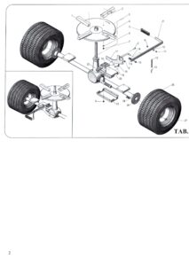 F500T Axle with Disc