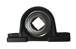1 1/8" Pillow Block Bearing Square w/ Housing Greasable