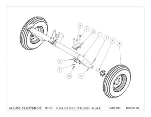 DH51 Wheel Carriage Schematic