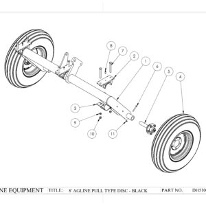 DH51 Wheel Carriage Schematic