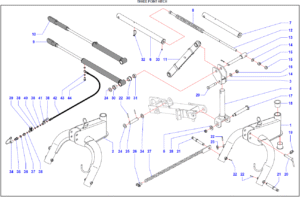 Parts - Three Point Hitch ADM
