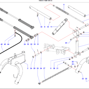 Parts - Three Point Hitch ADM