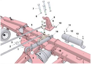Tedder Hydraulic Option Schematic