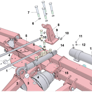 Tedder Hydraulic Option Schematic