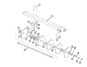Front Gang Assembly Schematic