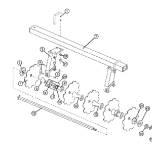 Front Gang Assembly Schematic