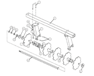 Rear Gang Assembly Schematics