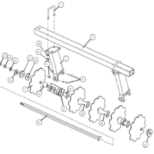 Rear Gang Assembly Schematics