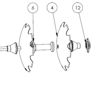 DH33 Front Gang Assembly Schematic