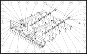 DoAll Main Frame Schematic
